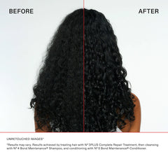 Olaplex No.3Plus bond repair pre-shampoo treatment in 250ml bottle, showing the product and packaging.