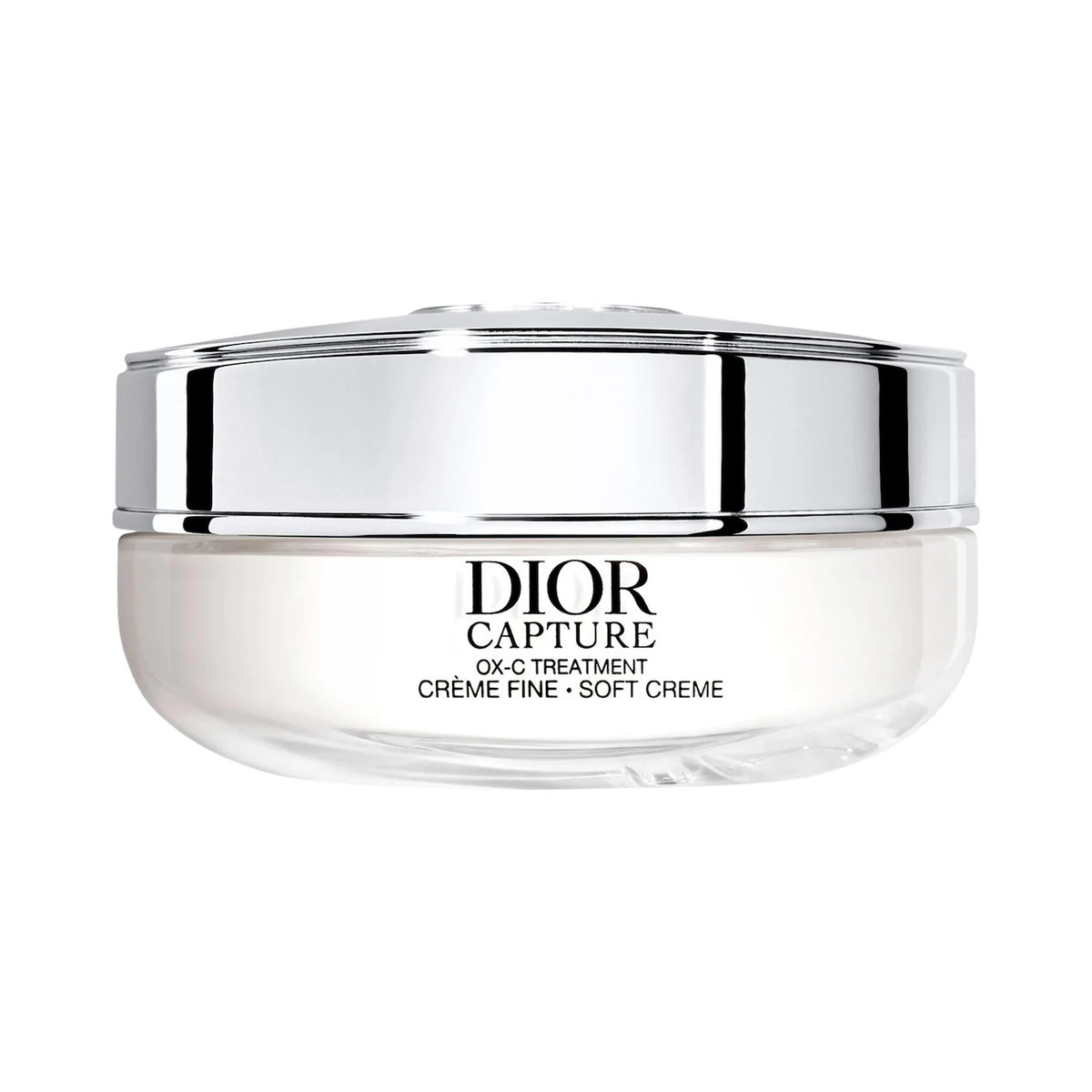 Dior Capture Soft Cream in 50ml jar, elegant packaging, smooth texture, ideal for hydrating and nourishing skin.