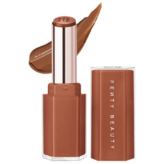 Fenty Beauty Gloss Bomb Stix high-shine gloss stick in various shades, featuring a smooth, glossy finish and sleek packaging.