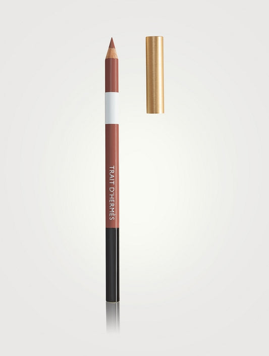 Hermès Trait d’Hermès Colour Lip Pencil in various shades, featuring sleek packaging and vibrant lip color, new in box.