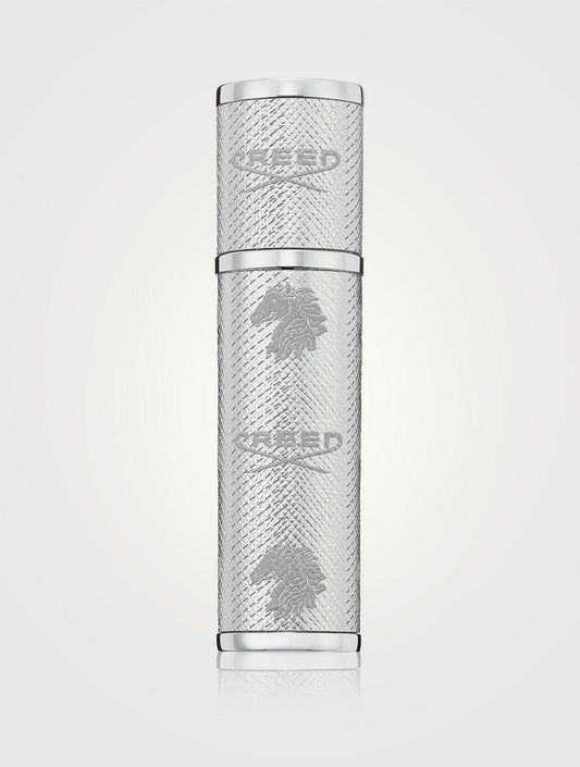 CREED Refillable Travel Perfume Atomizer - Silver NIB