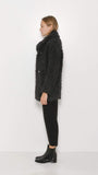 Coat IRO Bixby Jacket in Charcoal Size 34/2