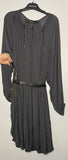 Dresses Isabel Marant Charcoal Billowy dress with Belt Size 36/2