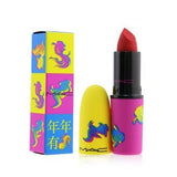 Beauty MAC Cosmetics Moon Masterpiece - Powder Kiss Lipstick - Turn up Your Luck NIB
